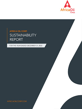 Sustainability Report Cover